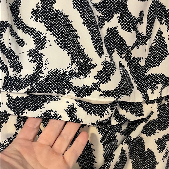 Hugo Boss Blackish Blue and Cream Midi Dress - Picture 7 of 10